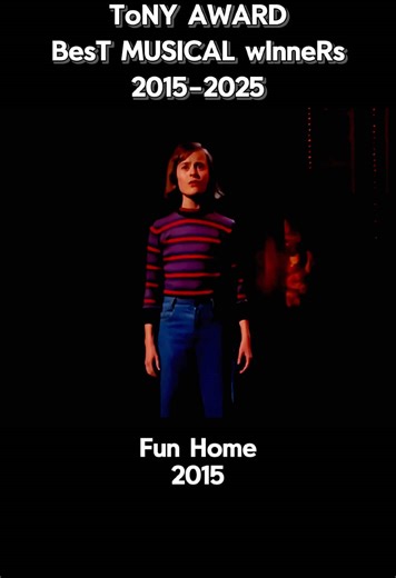 Best Musical Tony Award Winners (2015-2025)