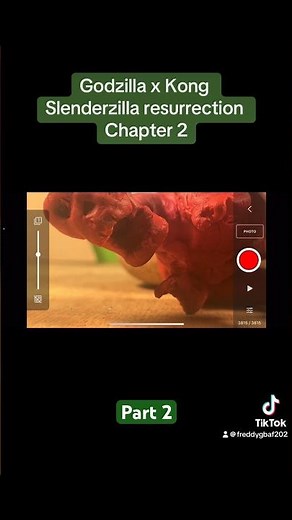 Godzilla x Kong Slenderzilla’s resurrection chapter 2 #godzilla #monsterverse #kong #slenderzilla