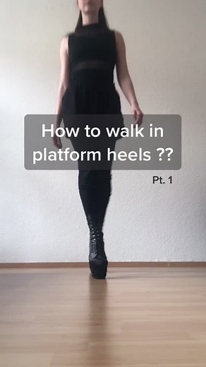 Walking in Platform Heels: Tips for Proper Posture and Form