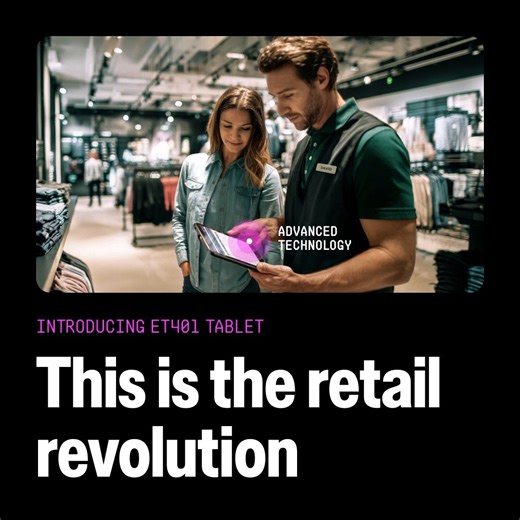 Introducing the ET401 Tablet. It’s here to transform the way you manage your inventory, workflows, and data capture. The result? Better customer experiences for all. http://social.zebra.com/6189tOGFd | Zebra Technologies