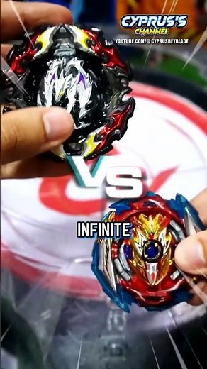 PROMINENCE PHOENIX VS INFINITE ACHILLES #ベイブレード #beyblade ‪@genivaldosantos5361‬