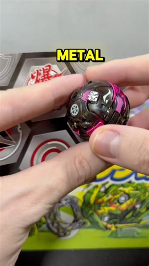 ESSE BAKUGAN É 50% DE METAL!