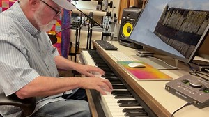 In the Bleak Midwinter. December 6. It's Mom's 94th birthday, and day six of my Advent music. There was a request for this in the previous comments and I had a moment to see what I could do. This sweet little moment happened yesterday. Enjoy! | Ricky Tims