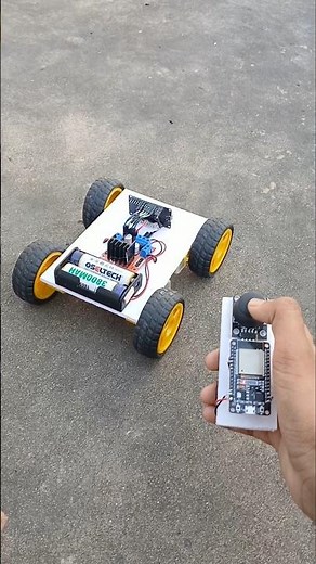 Joystick Controlled RC Car | ESP NOW | ESP32 + Joy Stick | RLR