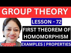 First theorem of homomorphism