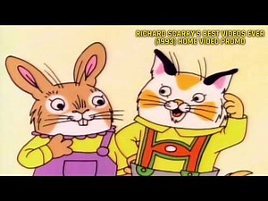 Richard Scarry's Best Videos Ever (1993) Home Video Promo
