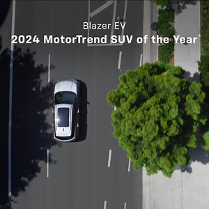 2.4K views · 130 reactions | 40 SUVS were judged. Big, small, gas, hybrid, EV, and luxury. Blazer EV beat them all. It didn’t just win 2024 MotorTrend SUV of the Year ®. It earned it. *Based on evaluation against 39 other SUV models and variants | Chevrolet | Facebook