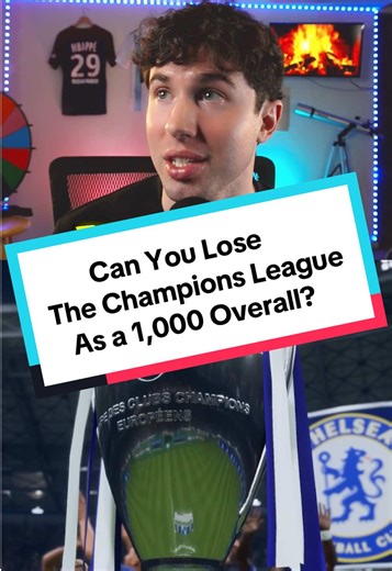 Is it possible to lose the champions league if we’re a 1,000 overall?? #eafc #eafc26 #fifa #fifaultimateteam #championsleague