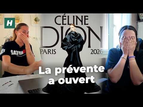Celine Dion's concerts in Paris: the first presale made some lucky winners and many disappointed.