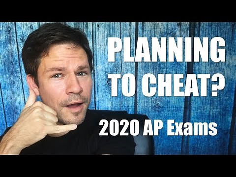 Planning to CHEAT on Your AP exam? (Trevor Packer: Threat Level Midnight 2020)