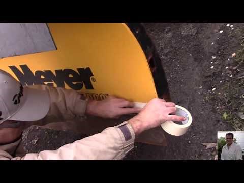 004 Snow Plowing Tips for Beginners Meyer Plow Quick Paint Job with Rust Reformer