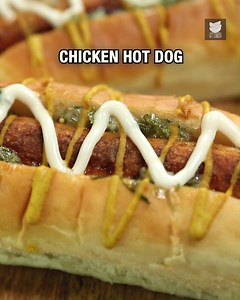Chicken Hot Dogs are the perfect BBQ treat—quick, juicy, and loaded with flavor! Served in soft buns with your favorite toppings like onions, lettuce, mustard, ketchup, and cheese, they’re great for picnics, game days, or casual dinners. A crowd-pleaser that's easy to make and fun to eat! Host: Varun Inamdar Ingredients:- Dog Buns Chicken Sausages Mayonnaise Dijon Mustard For Cucumber Relish:- ½ tsp. Yellow mustard (soaked in 1 tbsp. water or vinegar) 2 tbsp. Dill leaves, chopped 4 English cucum