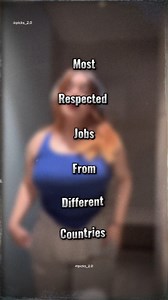 Most Respected Jobs From Different Countries | Respected Jobs | . #mostrespected #jobs #differentcountries #top10 #picks2 #viralreels | Picks Too