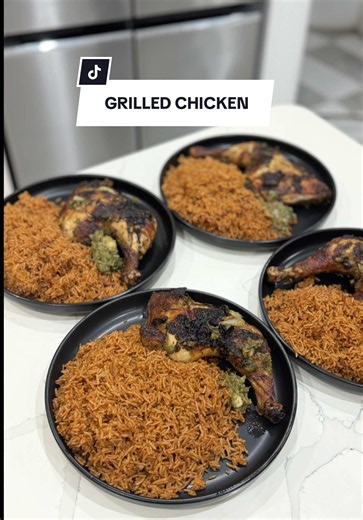 Making Coconut Jollof with Grilled Chicken for my annoying siblings! I used this chicken product from the USA poultry and egg export council! MOUNTAIRE is actually the best😭❤️🫶🏻 #FoodTiktok #viral #fyp #foryou