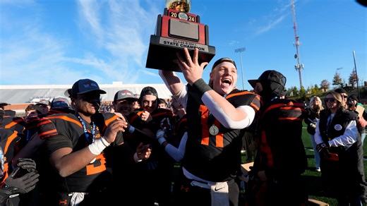 Oklahoma high school football playoff pairings, see next week's OSSAA quarterfinal games