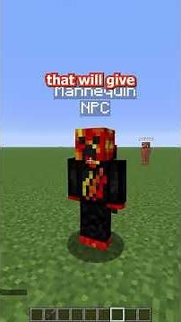 NPCs/bots got added to minecraft??? #minecraft #minecraftupdate
