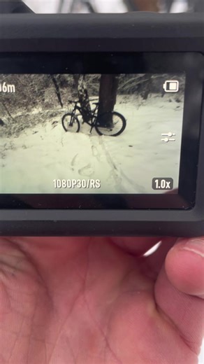 #dji #winter #fyp #mtblife #mtb @DJI Osmo @DJI Official