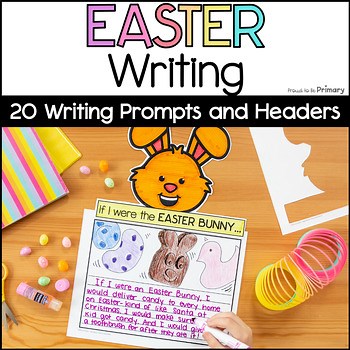 Easter Egg Basket Writing Prompts Craft Activities How to Catch the Easter Bunny