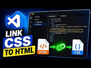 How To Link CSS To HTML In Visual Studio Code
