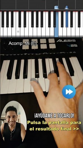 "COMO TE EXTRAÑO" 🎹 Aprende a tocar la melodía - Tutorial para Teclado