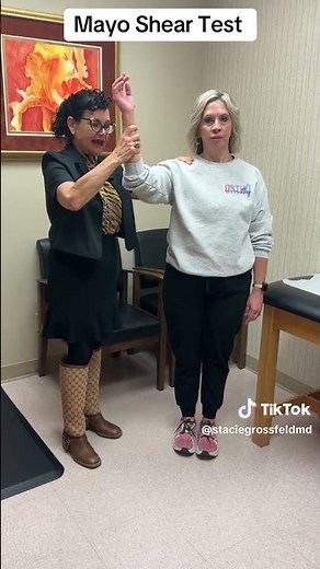 Shoulder Exam: Labral Tear Test | Dr. Stacie Grossfeld | Orthopaedic Specialists Louisville, KY