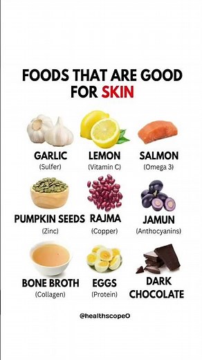 10 Best Foods for Glowing Skin Naturally | Healthy Skin Diet Tips