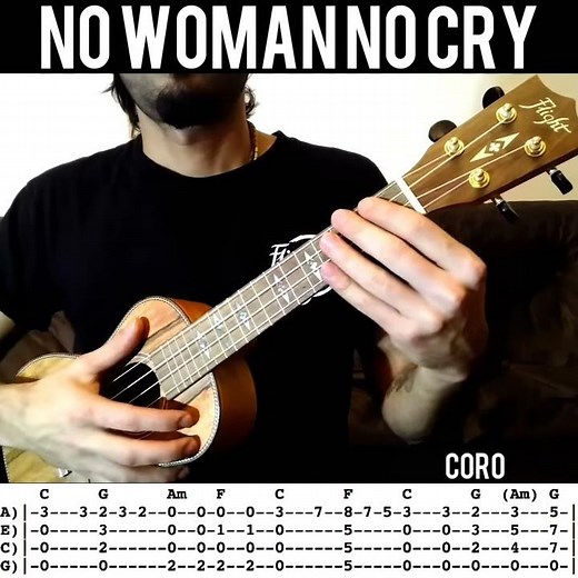 No woman no Cry - Ukulele Tutorial