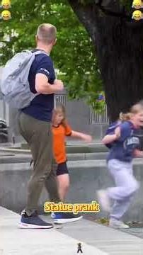 Crazy Statue Prank in USA 😂 #statueprank #usaprank #funnyprank #publicprank #viralprank #prankvideo