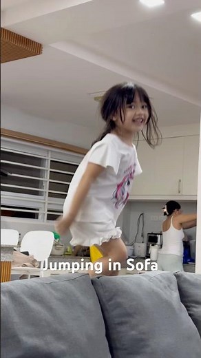 Kid Jumping on Sofa #kids #kidsvideo