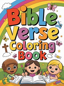 50 Bible Verse Coloring Pages for Kids: Sunday School Activity Digital Download - Etsy Australia