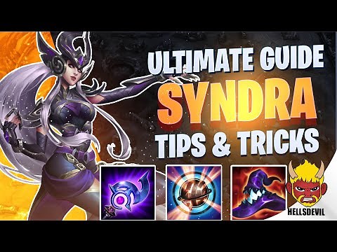 WILD RIFT | ULTIMATE SYNDRA GUIDE | TIPS & TRICKS | Guide & Build