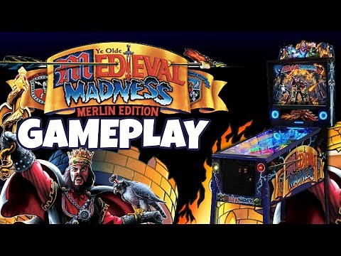 Medieval Madness Merlin Edition Gameplay - Chicago Gaming Company Texas Pinball Festival