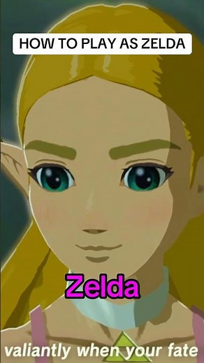 How to play as Zelda in TOTK and BOTW