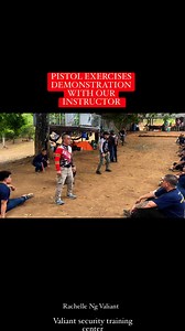 VIP TRAINING ACTIVITIES (PISTOL EXERCISES) @highlight Rachelle #JMFYANG #fypシ゚ #ValiantSTC #ValiantSecurityTrainingCenter #PSPCares | Rachelle Ng Valiant