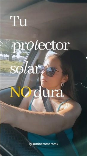 Tu protector solar NO dura todo el día ☀️ #skincare #protectorsolar #marykaymexico