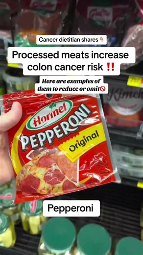 Processed Meats That Increase Colon Cancer Risk | Foods to Avoid