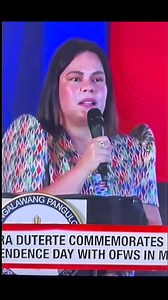 Naalala ni Vp Sara si PRRD noong kinanta ang You raise me up na favorite song niya 💚💚💚 June 12, 2025 Kuala Lumpur | Shelo Gloria