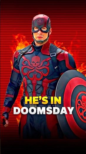 Captain hydra in avengers doomsday | captain hydra origion story | #captainhydra #captainamerica