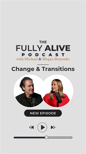 Fully Alive Podcast — New Episode Out Now Change brings both joy and grief. But we’re not stuck in either. In this new episode, Michael & Megan get real about sending their oldest to college, navigating new seasons, and how gratitude becomes the antidote to bitterness. | Alive Church