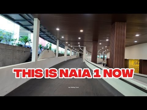 Manila Airport Terminal 1 Walking Tour 🇵🇭 | Arrivals, Departure Area & Food