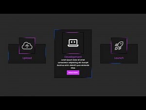 Animated Service Section Card UI Design using Html & CSS