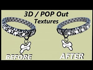How to make your Textures 3D / Pop Out more (VRChat / Unity Tutorial)