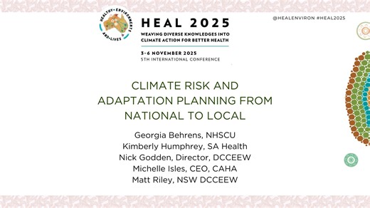 Climate Risk and Adaptation Planning from National to Local