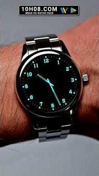 ⌚️ Watch face 10h08.com #106 #watchface #wearos #wearoswatchface #classicwatchface #galaxywatch8