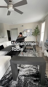 18 reactions | Alright, who’s ready for a home upgrade that actually fits your style? ✨ From drab to fab, this setup is bringing major vibes!  It’s more than just furniture; it’s an experience. Now, who’s adding this to their dream space? #blackfriday #hometransformation | Transformer Table | Facebook