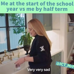 Adele is every teacher in this clip 😂 #teach #teacher #teachersfollowteachers #education #teachersofinstagram #teacherlife #school | ICT with Mr P - Tech to Raise Standards