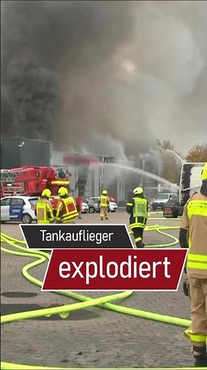 Tankauflieger explodiert