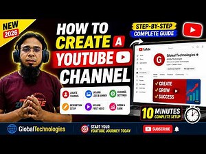 How to Create a YouTube Channel in 2026 | Complete Step-by-Step Guide for Beginners