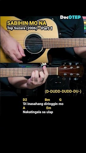 Sabihin Mo Na - Top Suzara (2006) Easy Guitar Chords Tutorial with Lyrics Part 1 SHORTS REELS