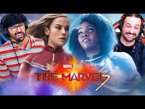 THE MARVELS TRAILER REACTION!! Trailer 2 Breakdown